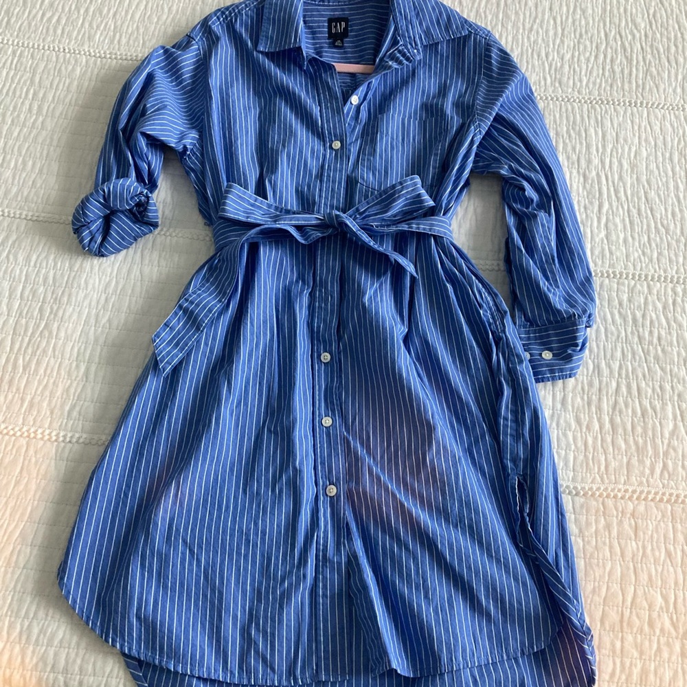 Gap shirt dress!